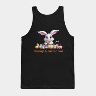 bunny and easter fun Tank Top